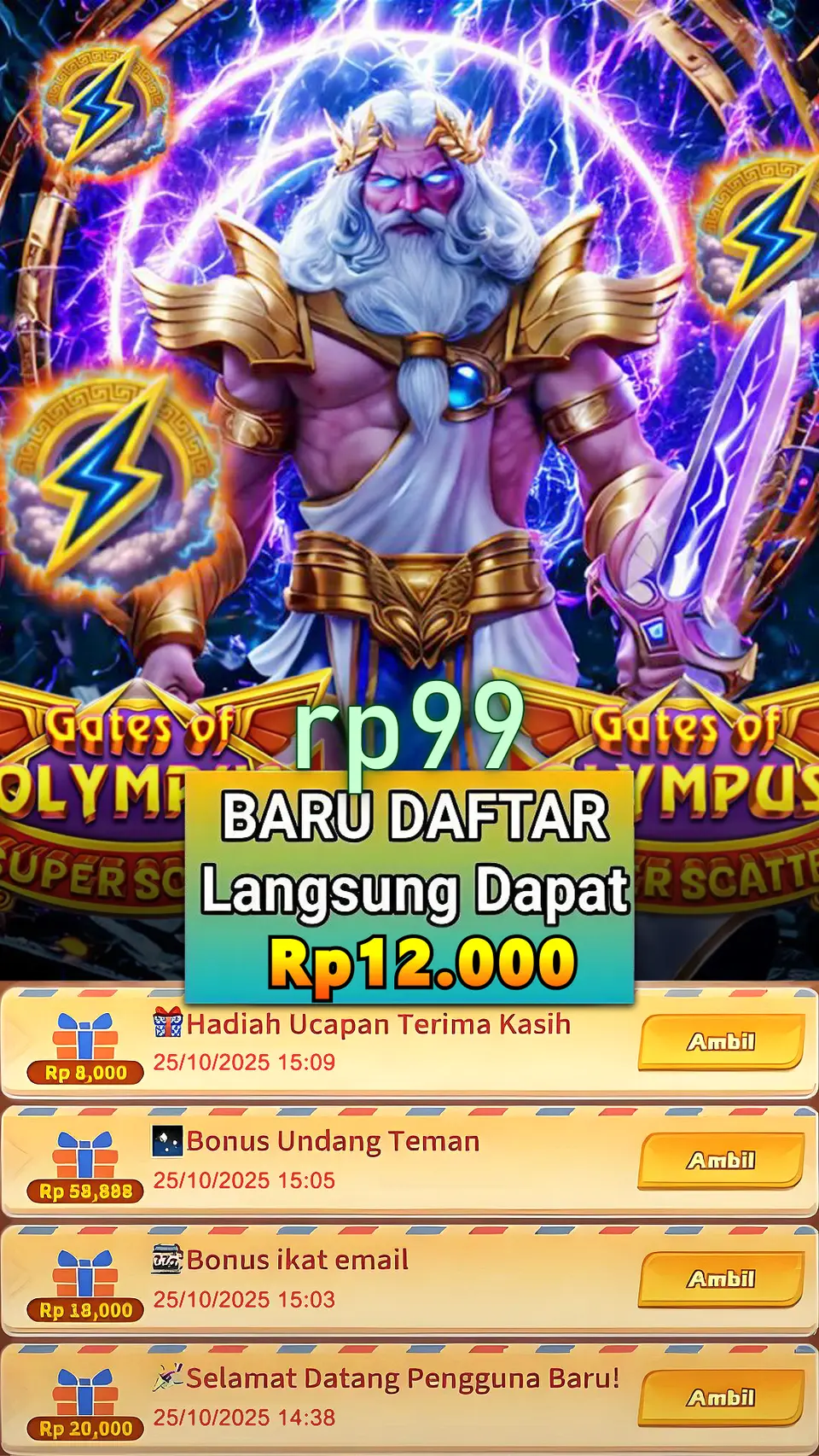 rp99 Tangkapan Layar - APK Resmi